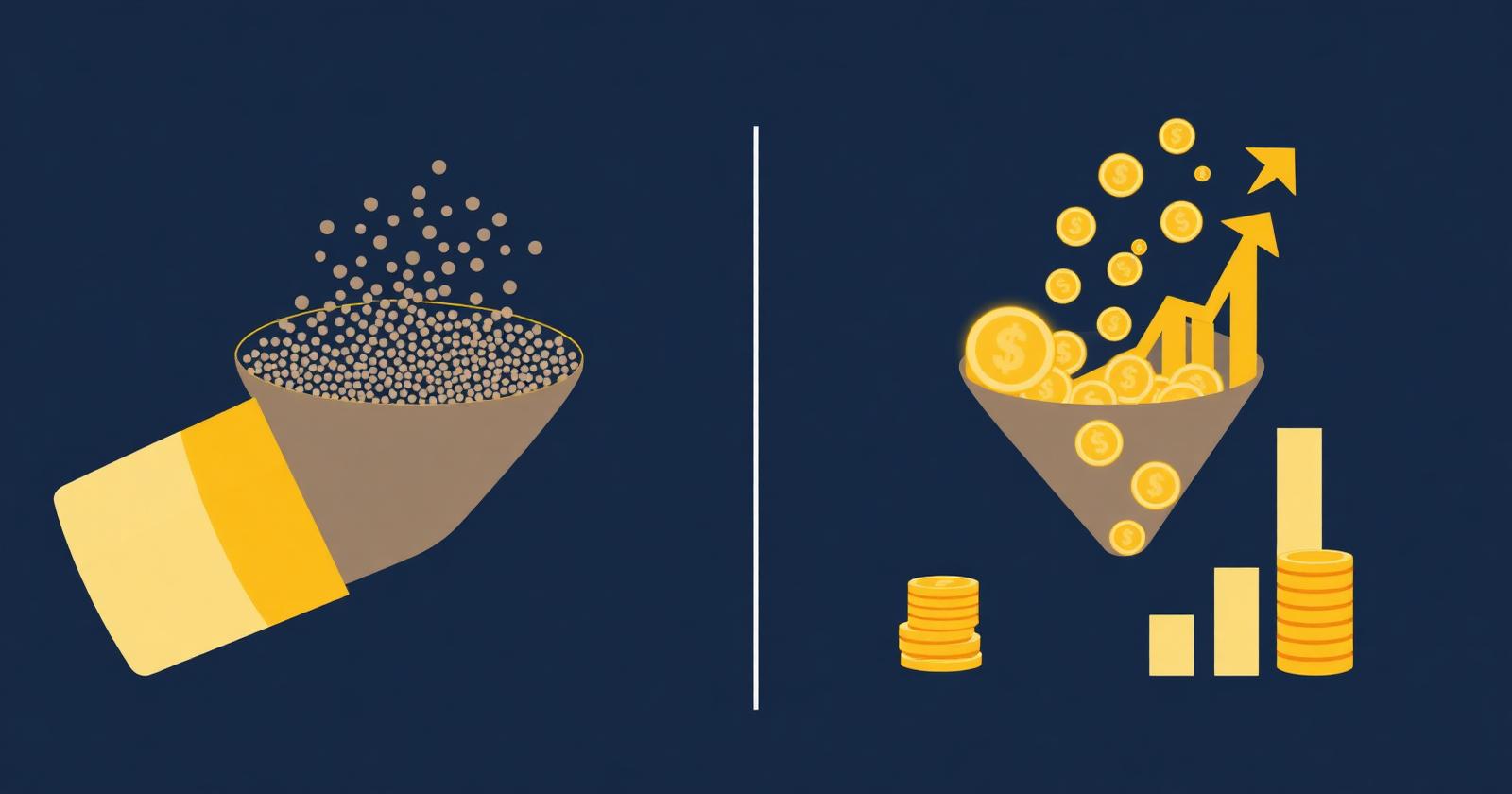 Cheap leads versus qualified leads performance marketing comparison