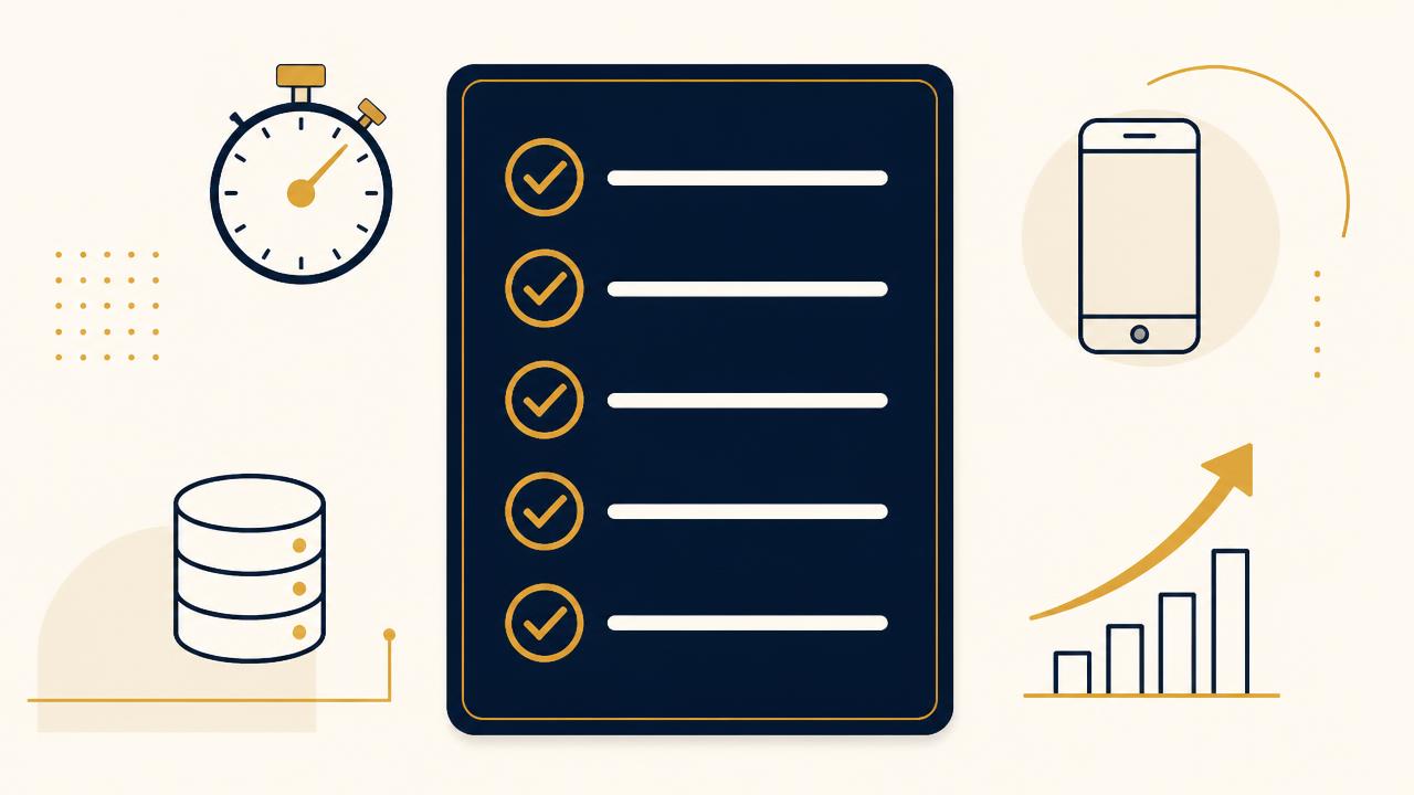 Checklist graphic showing steps to fix Meta Ads leads not converting into sales, including CRM integration, fast follow-up and offline conversion tracking